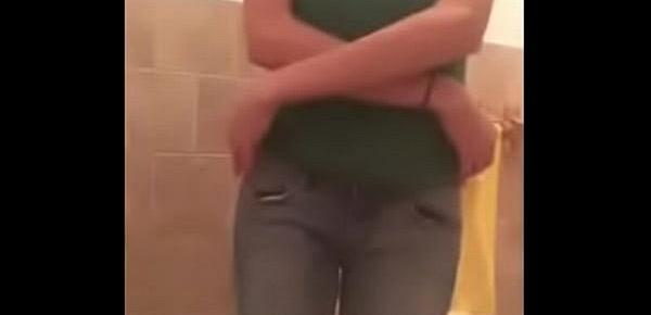  Teen Strips For You In The Bathroom